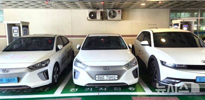 [포항=뉴시스] 경북 포항시 관용 전기자동차. (사진=포항시 제공) 2026.02.04. photo@newsis.com