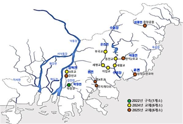[부산=뉴시스] 부산시 보건환경연구원은 부산지역 주요 도심 하천의 수질을 실시간으로 감시하는 '하천 수질자동측정시스템'의 노후 장비 교체 및 재구축 사업을 완료했다고 5일 밝혔다. (사진=부산시 제공) 2026.02.05. photo@newsis.com *재판매 및 DB 금지