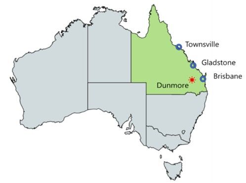 [서울=뉴시스] 삼성물산이 호주에서 추진해 온 태양광과 에너지저장장치(ESS) 개발 사업을 매각하며 미국 외 지역에서 첫 수익화에 성공했다고 5일 밝혔다. 사진은 호주 퀸즐랜드주 던모어 지역 (사진=삼성물산 제공) photo@newsis.com *재판매 및 DB 금지