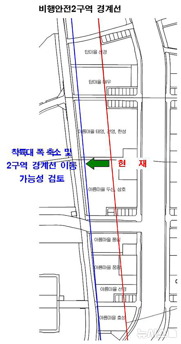 [성남=뉴시스]비행안전 2구역 고도제한 완화 용역 대상 지역인 야탑동·이매동(사진=성남시 제공)2026.02.05.photo@newsis.com
