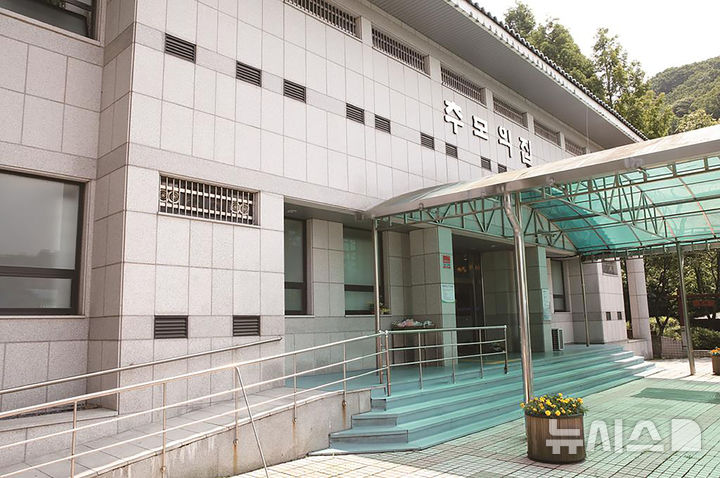 [성남=뉴시스]성남시 봉안시설인 하늘누리 제 1추모원(사진=뉴시스 DB). photo@newsis.com 