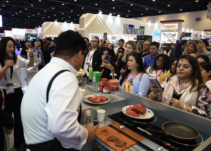 [세종=뉴시스] 농림축산식품부는 지난달 26일부터 30일까지 아랍에미리트(UAE) 두바이에서 개최된 '2026 걸푸드(Gulfood)'에 참가했다고 5일 밝혔다. (사진=농식품부 제공) 2026.02.05. photo@newsis.com *재판매 및 DB 금지