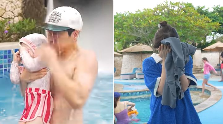 장수원 딸 물놀이 해프닝…"심각 분위기 아냐" 해명