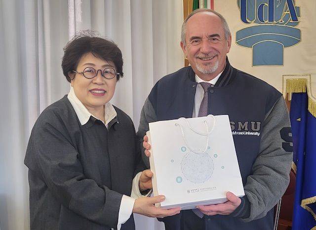 상명대, 이탈리아 단눈치오 대학과 '한국어 교육' 협정 체결