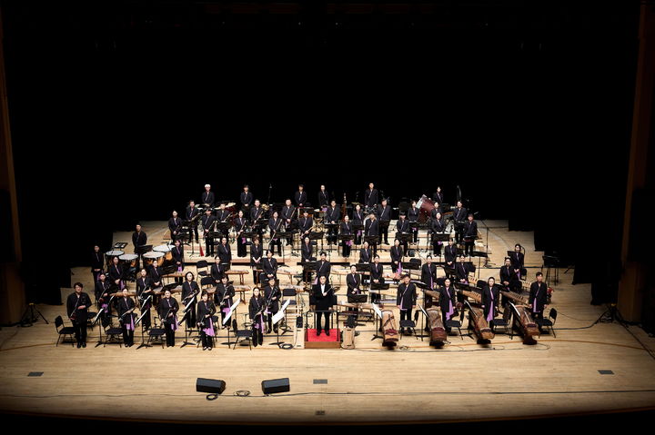 [부산=뉴시스] 부산시립국악관혁악단 1월 신년음악회 공연사진. (사진=부산문화회관 제공) 2026.02.08. photo@newsis.com *재판매 및 DB 금지