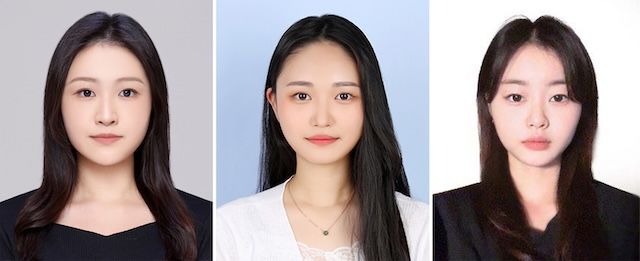 [서울=뉴시스] (왼쪽부터) 김다인·이현서·홍예나 학생. (사진=성신여대 제공) 2026.02.05. photo@newsis.com *재판매 및 DB 금지