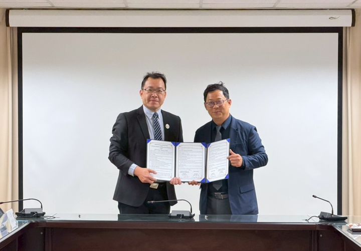 [울산=뉴시스] 울산과학대학교가 3일 대만융화과학기술대를 방문해 업무협약을 체결했다. (사진=울산과학대 제공) photo@newsis.com *재판매 및 DB 금지