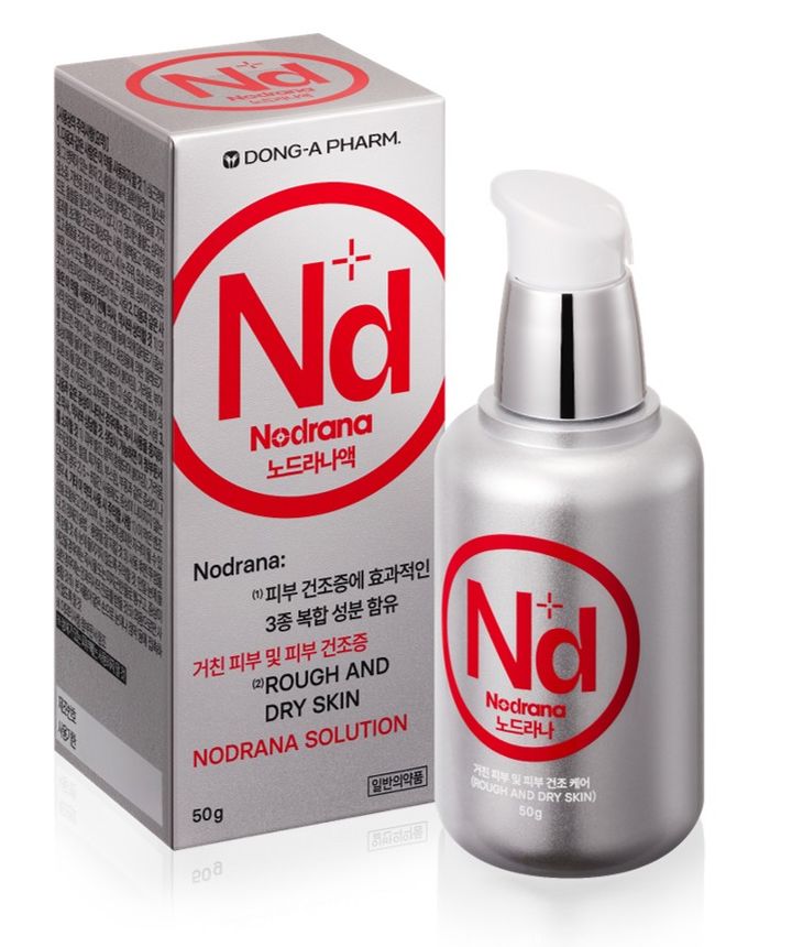 [서울=뉴시스] 동아제약 피부 건조증치료제 '노드라나액' (사진=동아제약 제공) 2026.2.7. photo@newsis.com *재판매 및 DB 금지