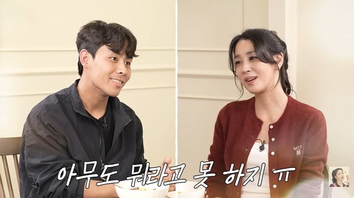 한고은, '두 번 탈북' 청년에 떡국 대접…"母 데려오고 싶어"