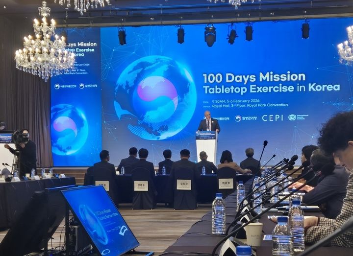 [서울=뉴시스] 유바이오로직스는 차기 팬데믹 발생 시 신속한 백신 개발과 공급을 위한 글로벌 협력 체계를 점검하기 위해 ‘한국 100일 미션' 도상훈련에 참여했다. (사진=유바이오로직스 제공) 2026.2.6. photo@newsis.com *재판매 및 DB 금지