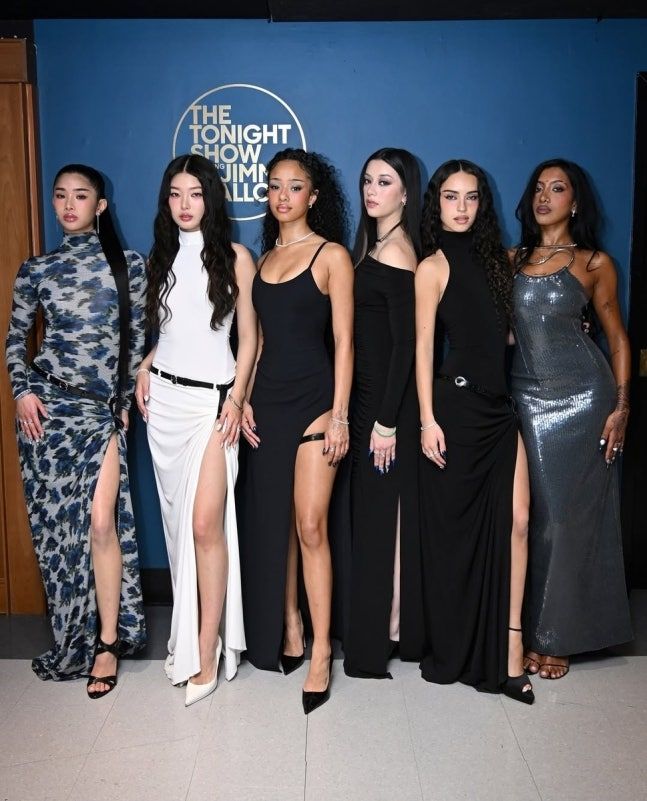 캣츠아이 윤채 "9살 때부터 블랙핑크 팬…로제 만나서 떨렸다"