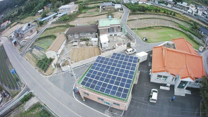 경남 남해 양지 태양광발전소.(사진=경남도 제공) 2026.02.06. *재판매 및 DB 금지