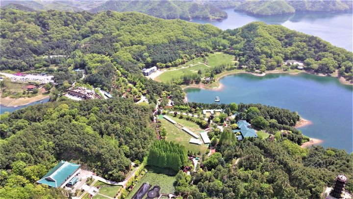 충북 청주시 상당구 문의면 옛 대통령 별장 청남대 전경. (사진=충북도 제공) *재판매 및 DB 금지