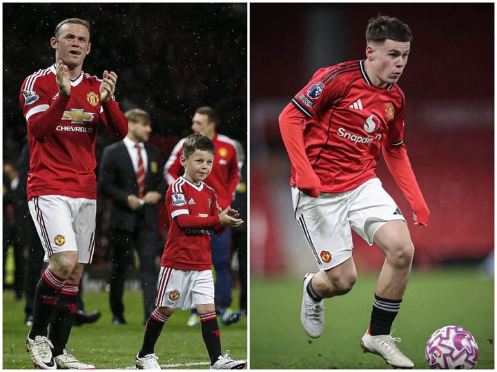 루니 16세 아들, 맨유서 러브콜…"2대에 걸친 전설 탄생하나"