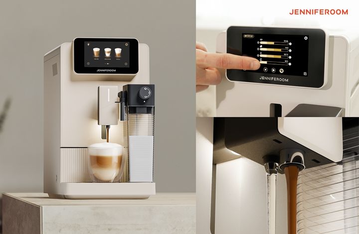 [서울=뉴시스]제니퍼룸, 프리미엄 전자동 커피머신 라텔리에 출시.(사진=제니퍼룸 제공) 2026.02.08. photo@newsis.com *재판매 및 DB 금지