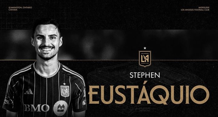 [서울=뉴시스] 미국 프로축구 메이저리그사커(MLS) 로스앤젤레스FC(LAFC)의 스테픈 유스타키오. (사진=LAFC 제공) 2026.02.07. photo@newsis.com *재판매 및 DB 금지