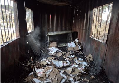 서산 팔봉 농자재 보관 컨테이너서 불…38분 만에 진화