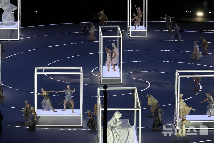 [밀라노=뉴시스] 박주성 기자 = 6일 (현지시간)이탈리아 밀라노 산시로 스타디움에서 2026 밀라노·코르티나담페초 동계올림픽 개막식이 열리고 있다. 2026.02.06. park7691@newsis.com