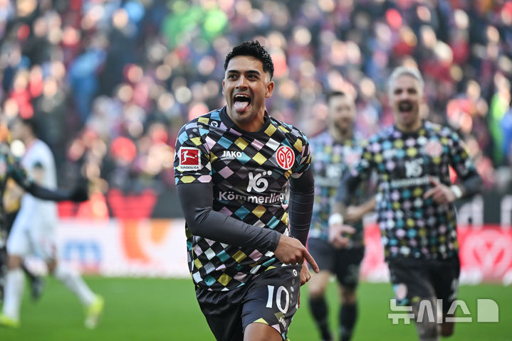 [마인츠=AP/뉴시스] 독일 프로축구 분데스리가 마인츠의 나딤 아미리. 2026.02.07.