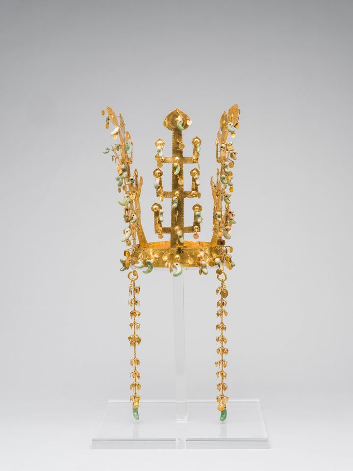 [양산=뉴시스] 경주 금관총 출토 금관. (사진=양산시 제공) 2026.02.09. photo@newsis.com *재판매 및 DB 금지