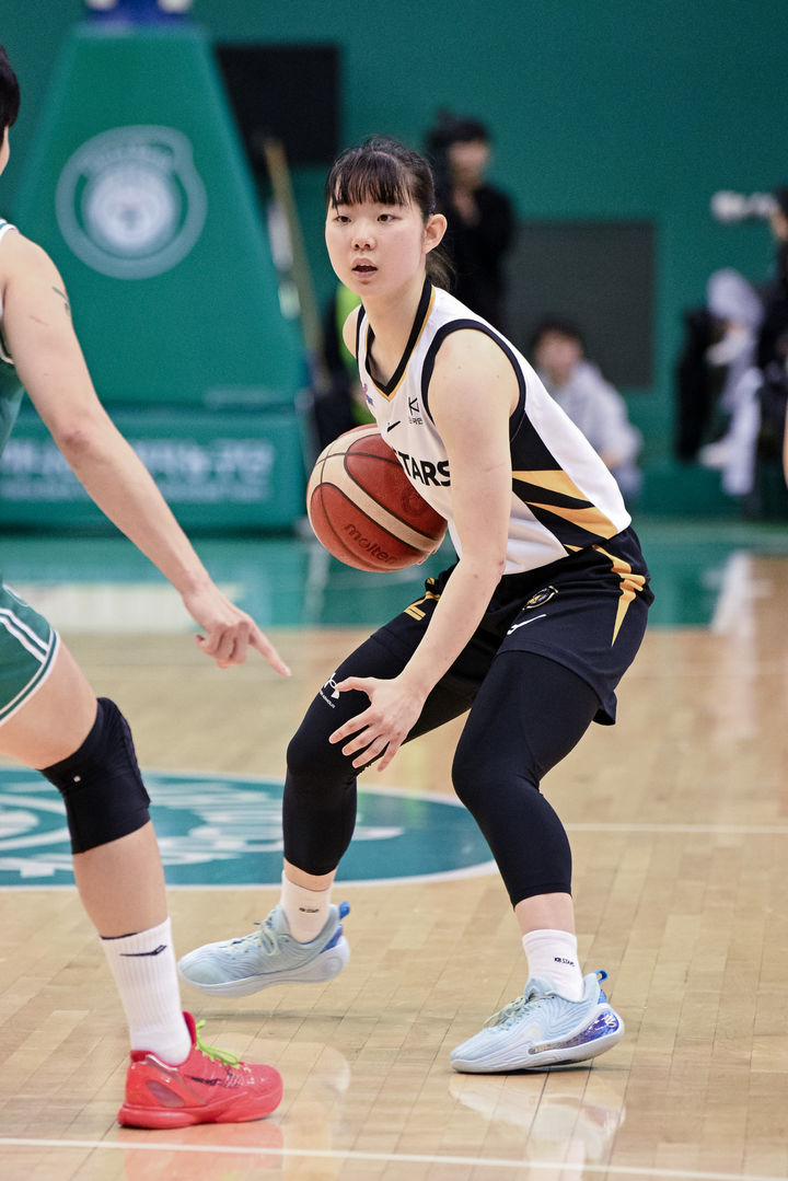 [서울=뉴시스] 여자프로농구 청주 KB국민은행의 허예은. (사진=WKBL 제공) 2026.02.09. photo@newsis.com *재판매 및 DB 금지