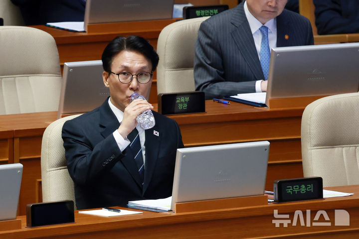 송언석 "김 총리, 대정부질문서 말꼬투리 잡기·오만한 행태…깊은 유감"