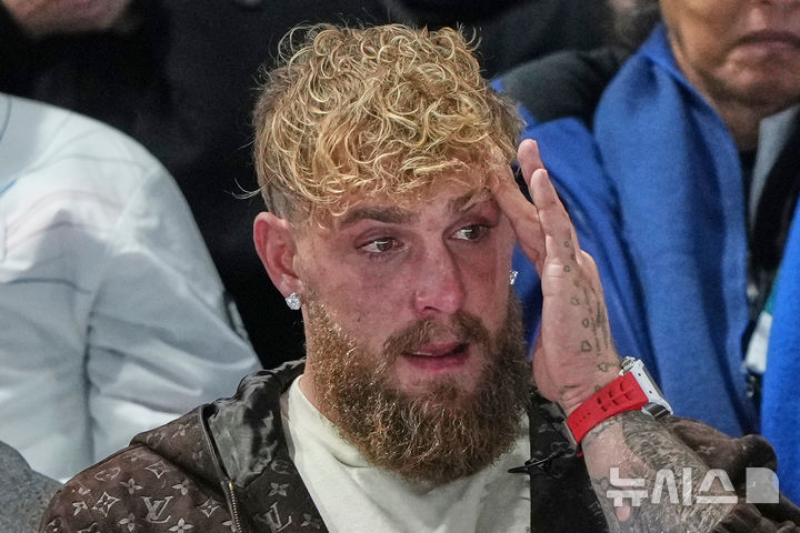 [밀라노=AP/뉴시스] 유튜버 복서 제이크 폴. 2026.02.09.