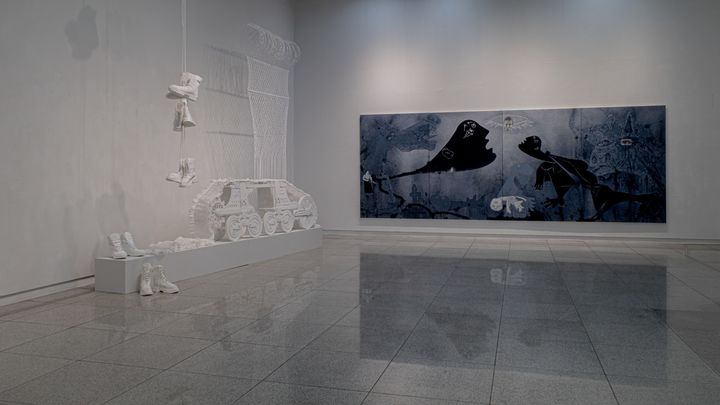  '전쟁과 평화; 삶의 서사’ 전시 전경 *재판매 및 DB 금지