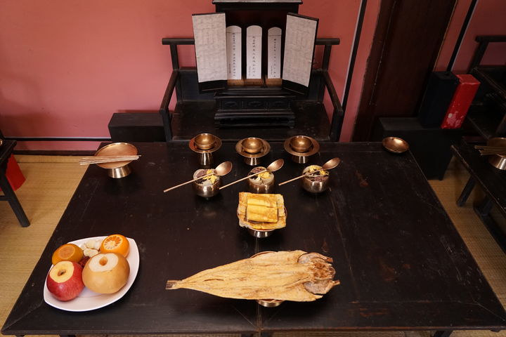 [안동=뉴시스] 퇴계종가 차례상 (사진=한국국학진흥원 제공) 2026.02.10. photo@newsis.com *재판매 및 DB 금지