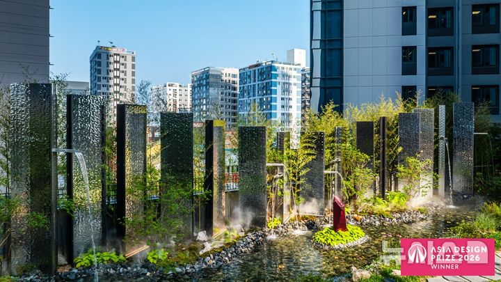 [서울=뉴시스] 현대엔지니어링의 힐스테이트 소사역에 적용된 조경 공간인 비바리움. photo@newsis.com