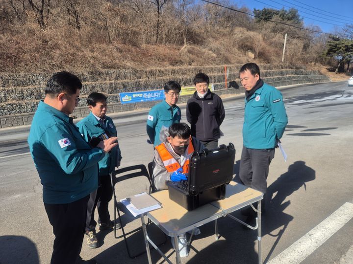 [합천=뉴시스] 합천군, ASF 차단방역 대응 현장 점검 강화 (사진=합천군 제공) 2026. 02. 10. photo@newsis.com *재판매 및 DB 금지