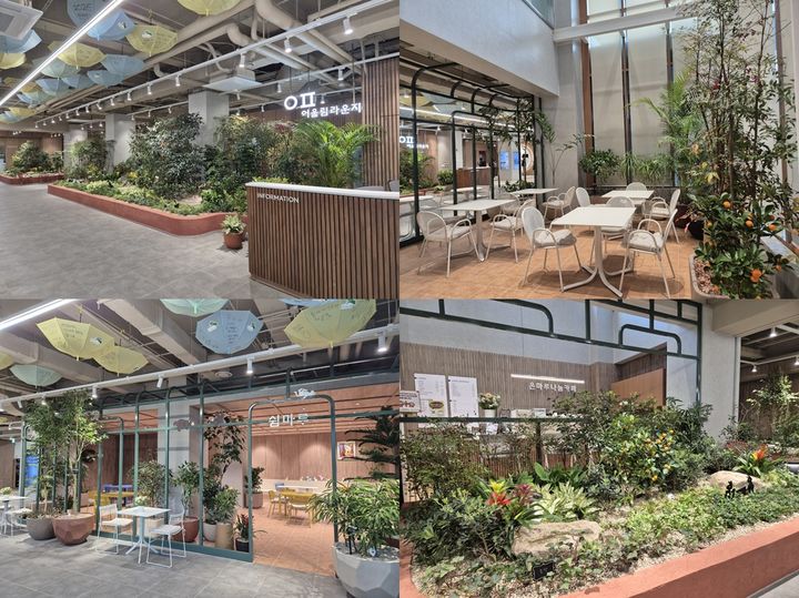 [서울=뉴시스] 은평구, 청사 로비 ‘어울림(林) 라운지’로 새단장. 2026.02.10. (사진=은평구 제공) *재판매 및 DB 금지