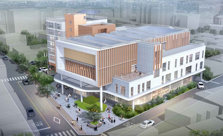 [안동=뉴시스] 경북개발공사가 칠곡군 왜관에 공급하는 통합공공임대주택 조감도. (사진=경북개발공사 제공) 2026.02.10. photo@newsis.com *재판매 및 DB 금지