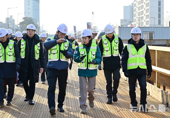 최호정 의장, 공사 건설현장·범죄예방 인프라 성과 점검