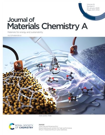 [서울=뉴시스] 국제 학술지 '저널 오브 머티리얼즈 케미스트리 A' 표지. (사진=성신여대 제공) 2026.02.10. photo@newsis.com *재판매 및 DB 금지