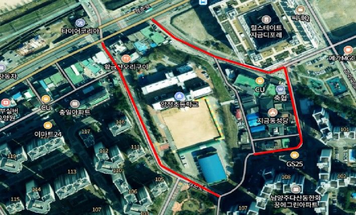 사업 위치도. (사진=남양주시 제공) photo@newsis.com *재판매 및 DB 금지