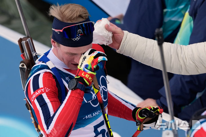 [안테르셀바=AP/뉴시스] 노르웨이의 요한올라브 보튼. 2026.02.10.