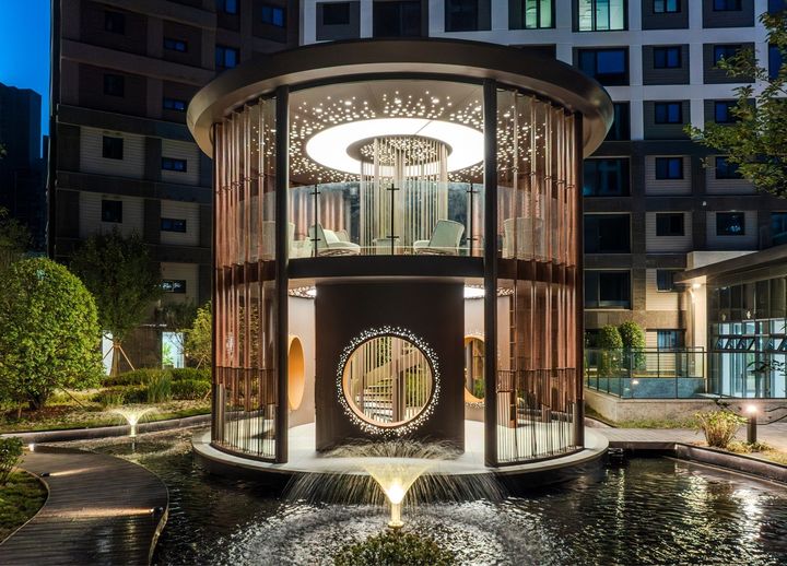 래미안 원페를라 '윈드 라이브러리 가든'. (사진=삼성물산 제공) *재판매 및 DB 금지