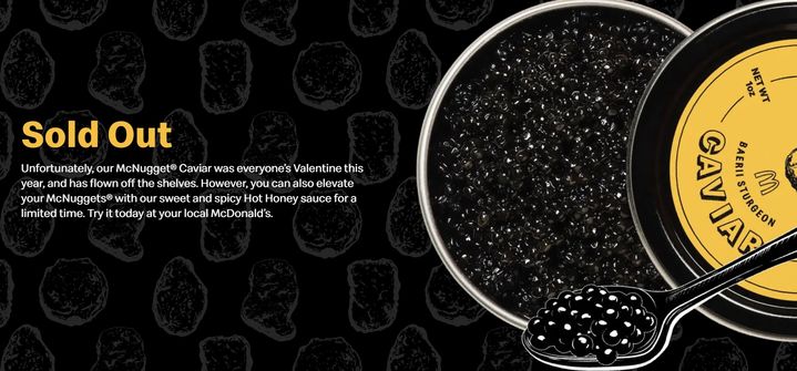  맥도날드 맥너겟캐비아 사이트)2026.02.11.