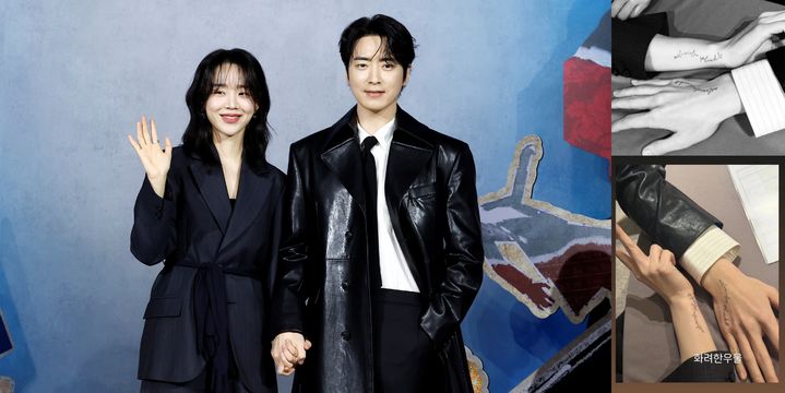 [서울=뉴시스]이준혁과 신혜선 커플 타투(사진=뉴시스 DB, SNS 캡처) 2026.02.11 *재판매 및 DB 금지