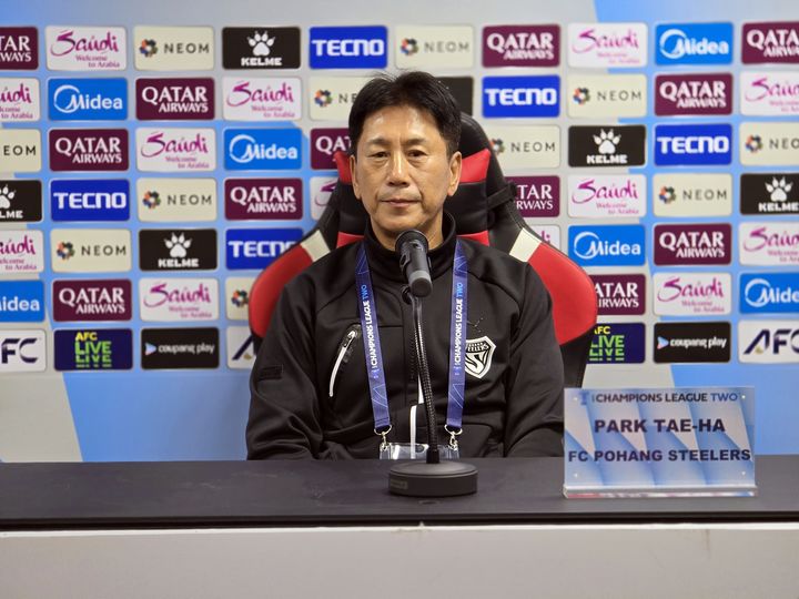 [서울=뉴시스] 프로축구 K리그1 포항 스틸러스의 박태하 감독. (사진=포항 스틸러스 제공) *재판매 및 DB 금지