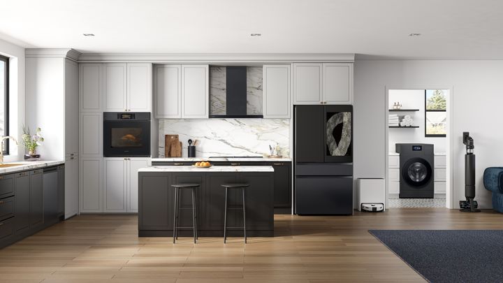 삼성전자 가전으로 완성한 북미 스타일의 주방 공간 라이프스타일 이미지. (사진=삼성전자 제공) *재판매 및 DB 금지