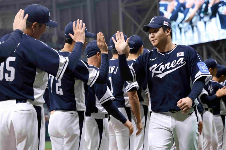 [서울=뉴시스] 한국 야구 대표팀. (사진=KBO 제공). 2026..02.12. *재판매 및 DB 금지