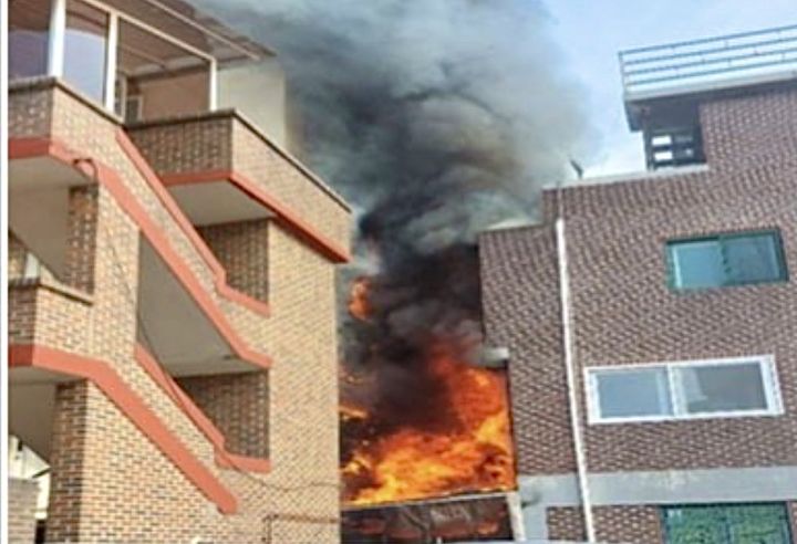 성남 다세대주택서 화재, 50분만에 초진…4명 대피(종합)