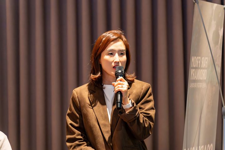 브랜딩 캠페인 공개 행사에서 프레젠테이션을 하고 있는 마리아나관광청 구정회 이사. (사진=마리아나관광청) *재판매 및 DB 금지