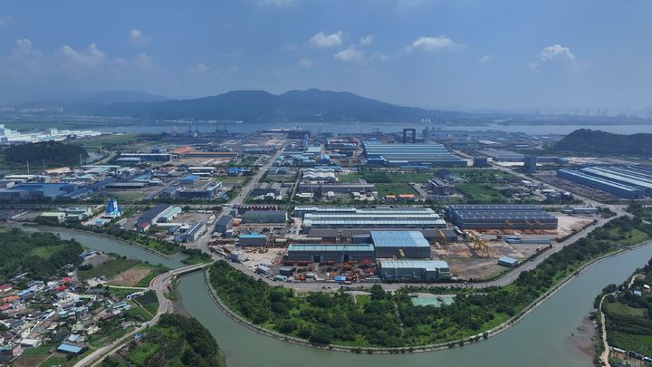 [광양=뉴시스] 광양만권 산업단지 율촌1산단. (자료사진 = 전남도 제공). 2026.02.14. photo@newsis.com *재판매 및 DB 금지