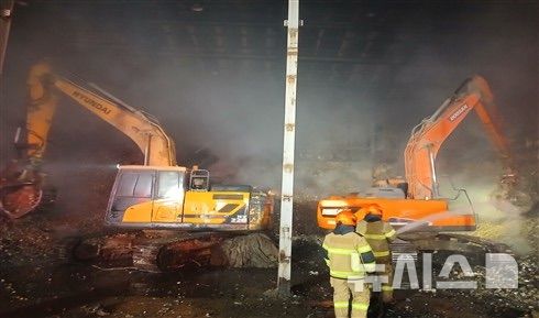 [괴산=뉴시스] 화재 현장 (사진= 괴산소방서 제공) 2026.02.13. photo@newsis.com&nbsp; *재판매 및 DB 금지