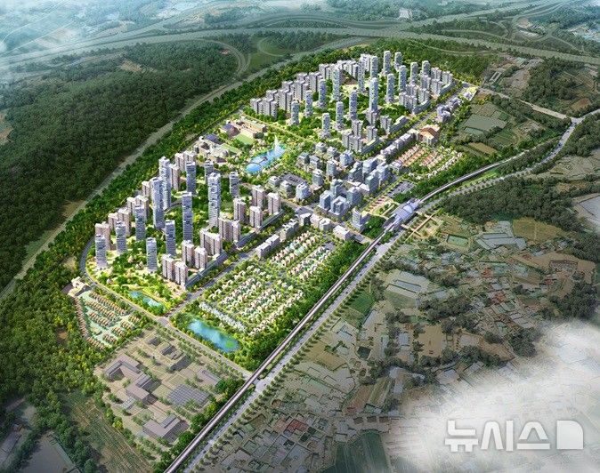 [파주=뉴시스] 캠프에드워즈 도시개발사업. (사진=파주시 제공) 2026.02.13 photo@newsis.com