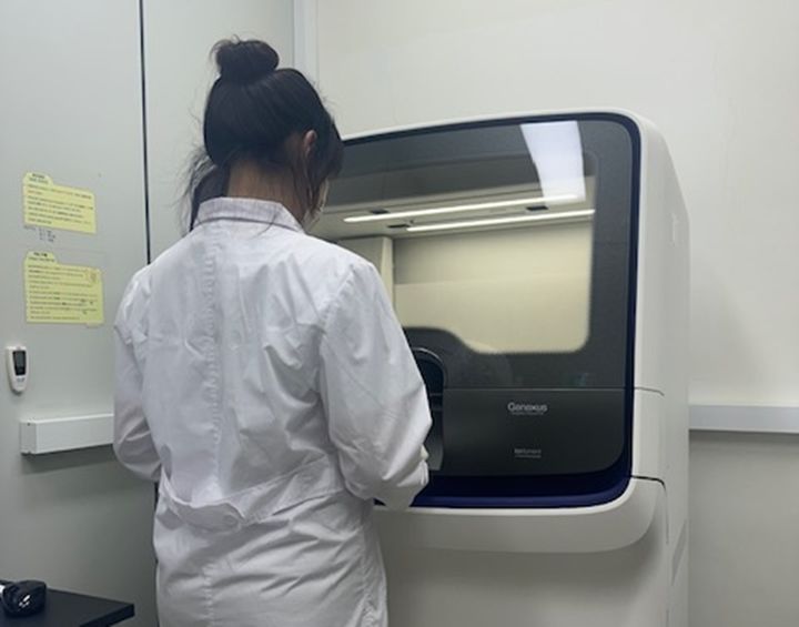 충북보건환경연구원의 '사람 메타뉴모바이러스(HMPV)' 유전적 변이 검사 모습. (사진=충북보건환경연구원 제공) *재판매 및 DB 금지