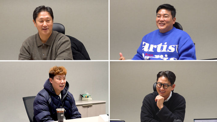 [서울=뉴시스] 야구대장 이대호 김태균 박용택 나지완 (왼쪽 위부터 시계방향) (사진=KBS) 2026.02.13. photo@newsis.com *재판매 및 DB 금지